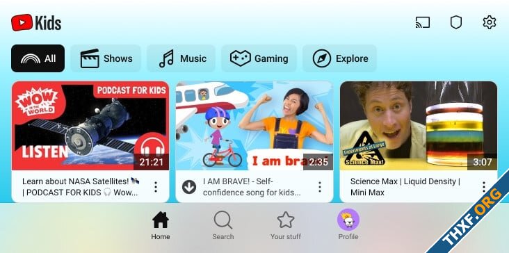 กูเกิลอัพเดตแอพ YouTube Kids ใหม่ ให้หน้าตาคล้าย YouTube เวอร์ชันหลัก-1.jpg