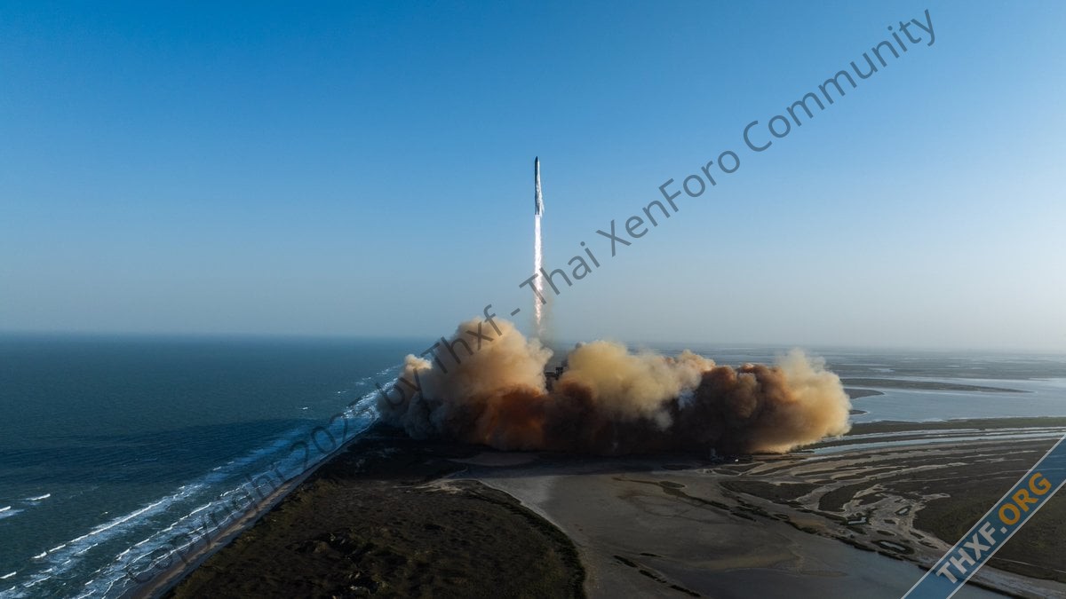 ยาน Starship ของ SpaceX ระเบิดกลางอากาศอีกครั้ง ในการทดสอบภารกิจครั้งที่ 8 ส่วนจรวดกลับฐานยิงไ...jpg