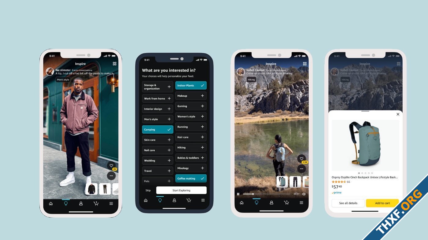 Amazon ปิดฟีเจอร์ Inspire ที่แสดงเนื้อหาแนะนำสินค้าในสไตล์ TikTok-1.jpg