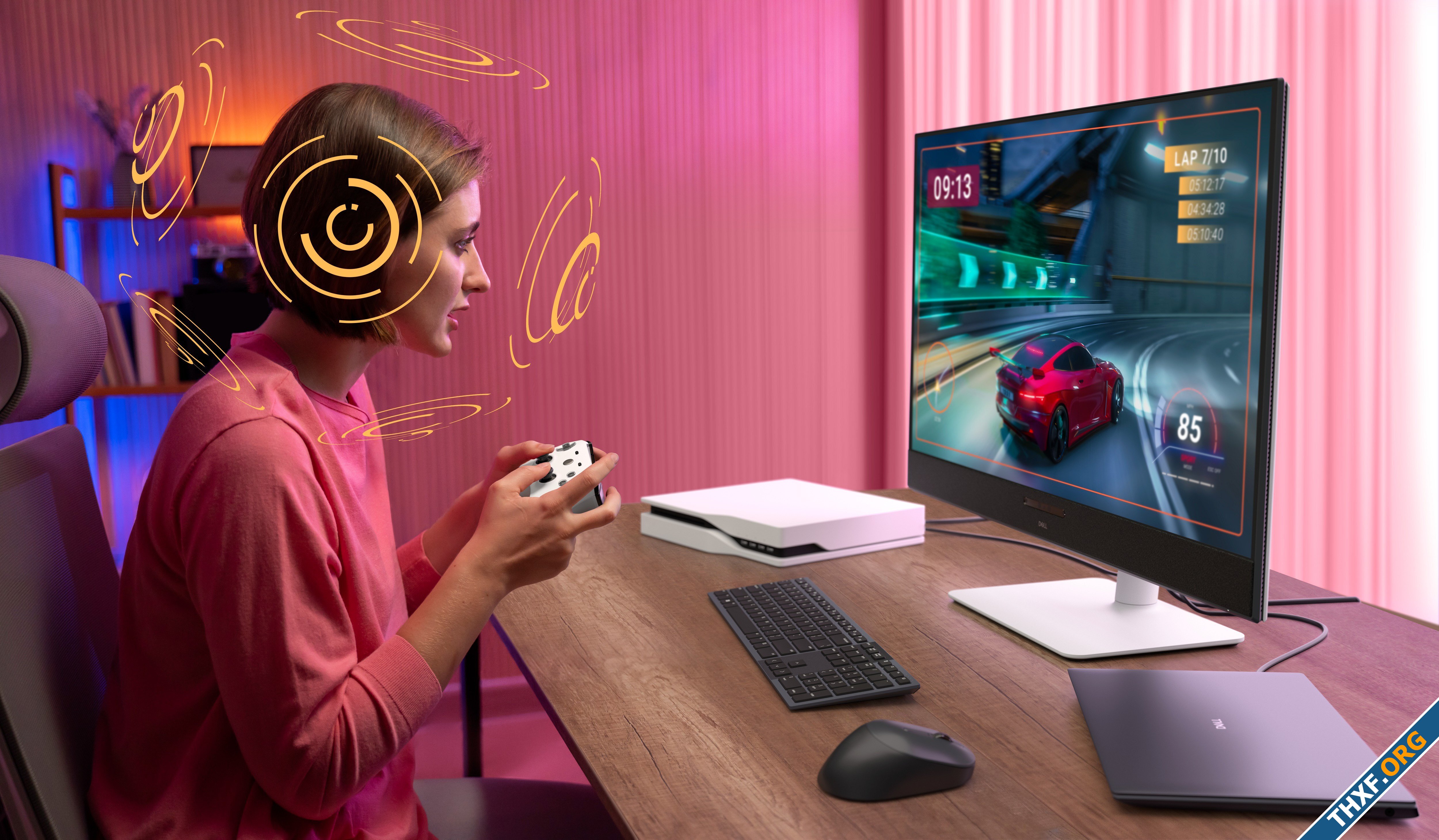 Dell ออกมอนิเตอร์ 4K QDOLED รุ่นใหม่ รองรับเสียง 3D Spatial พลัง AI-1.jpg