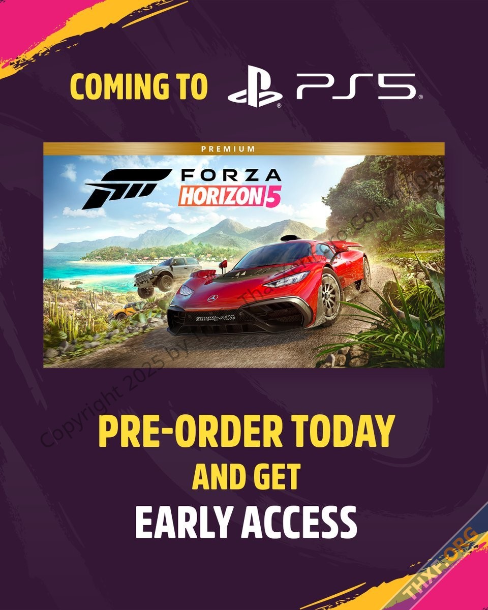 Forza Horizon 5 เวอร์ชัน PS5 บังคับต้องล็อกอิน Microsoft Account ก่อนเล่น-1.jpg