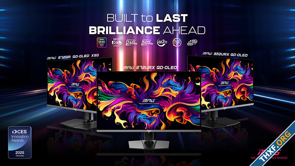 MSI เปิดตัวจอมอนิเตอร์ QDOLED ขนาด 2732 4K 240Hz และ 27 QHD 500Hz-1.jpg