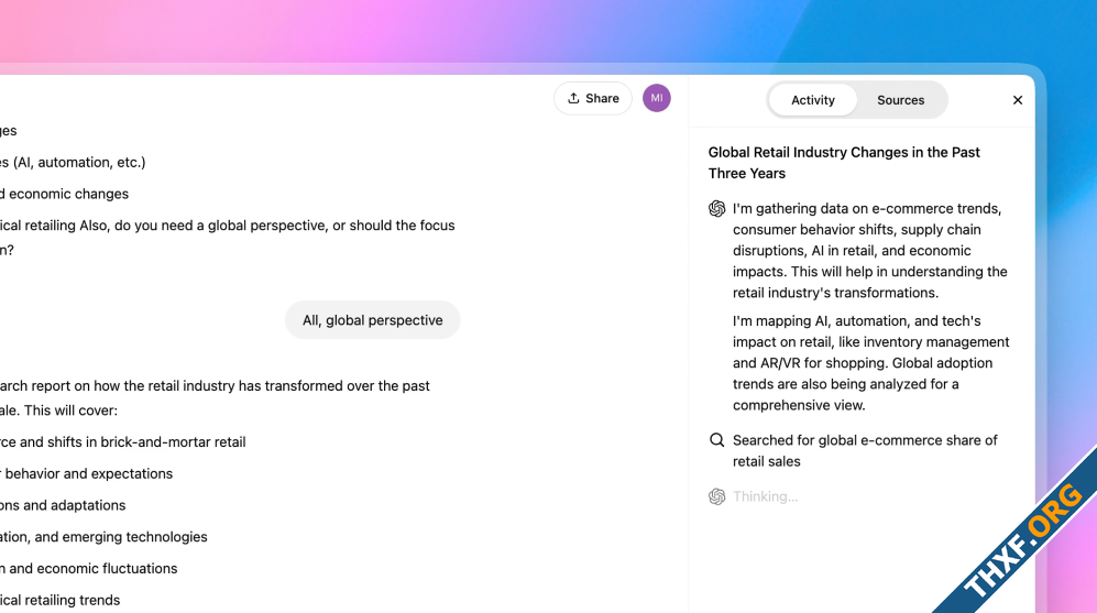 OpenAI มีแผนนำเครื่องมือ Deep Research ให้ลูกค้า Plus และฟรีได้ใช้งานด้วย แต่จำกัดจำนวน ต่อเดื...png