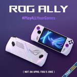 ไม่ใช่มุก เครื่องเล่นเกมพกพา ASUS ROG Ally เป็นสินค้าวางขายจริง ยังไม่ประกาศราคา