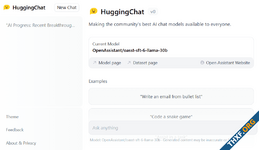 Hugging Face เปิดตัวแช็ทบ็อท HuggingChat แบบเดียวกับ ChatGPT แต่เป็นโอเพนซอร์ส