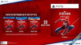 โซนี่ขายแยก Marvel’s Spider-Man Remastered บน PS5 แล้ว, มีภาคเก่าจ่ายอัพเกรดได้