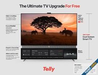 Telly บริษัททีวีหน้าใหม่ แจกทีวี 55 นิ้ว 4K ให้ลูกค้าฟรีๆ แลกกับการต้องดูโฆษณา