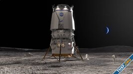 NASA เลือก Blue Origin ทำยาน Blue Moon ลงจอดดวงจันทร์ในภารกิจ Artemis V ปี 2029