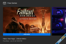 Epic Games แจกเกมฟรี Fallout: New Vegas Ultimate Edition