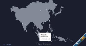 AWS เปิดรีเจี้ยนในมาเลเซียแล้ว มี 3 Availabilty Zone