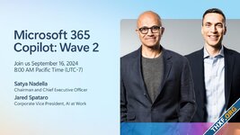 Microsoft จัดงานแถลงข่าว Microsoft 365 Copilot: Wave 2 คืนวันที่ 16 กันยายนนี้