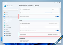 และแล้วก็มีวันนี้ Windows 11 เปิดให้ตั้งค่าทิศทางหมุน Scroll Wheel บนเมาส์