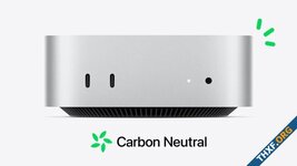 Apple ประกาศว่า Mac mini M4 เป็นสินค้า Mac ตัวแรกที่เป็น Carbon Neutral