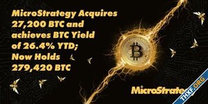 MicroStrategy ซื้อ Bitcoin เพิ่มอีก 27,200 BTC ต้นทุนเฉลี่ย 74,463 ดอลลาร์