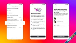 อยากเริ่มต้นใหม่กับ IG เดิม, Instagram เปิดให้รีเซตอัลกอริทึมแนะนำเนื้อหา