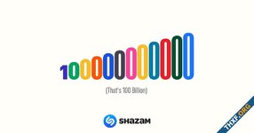 Shazam ถูกค้นหาเพลงมากกว่า 1 แสนล้านครั้งแล้ว