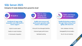 ไมโครซอฟท์เปิดตัว SQL Server 2025 รองรับ Vector Search ในฐานข้อมูลแล้ว