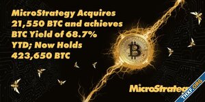 MicroStrategy ซื้อบิตคอยน์เพิ่มอีก 21,550 BTC ทุนเฉลี่ยรอบนี้ 98,783 ดอลลาร์