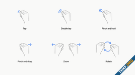 Apple ให้ข้อมูลเพิ่มเติม รูปแบบคำสั่งท่าทางของมือสำหรับควบคุมใน Vision Pro