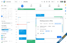 Google Calendar ปรับตัวเลือก Working Location ได้ละเอียดขึ้น จากเดิมเป็นระดับวัน