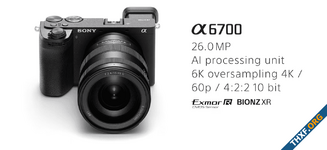 ขยันตลอดไป Sony เปิดตัวกล้องใหม่ α6700 ราคาเริ่มต้น 52,990 บาท