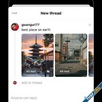 Threads เพิ่มฟีเจอร์ใหม่: แชร์ไป IG DM, ดูลิสต์โพสต์ที่กด Like, ใส่ Alt Text ในรูป-วิดีโอ