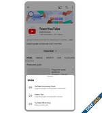 YouTube ป้องกันสแปม บล็อกลิงก์ใน Shorts, ยกเลิกไอคอนลิงก์บนแบนเนอร์