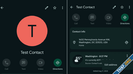 Google Contacts แสดงเวลาท้องถิ่น และ สภาพอากาศของผู้ติดต่อที่เราบันทึกได้แล้ว