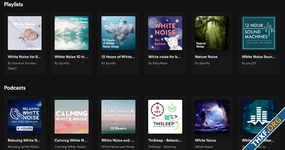 Spotify อาจกำลังพิจารณาแบนพอดแคสต์ White noise เพราะพอดแคสต์แบบอื่น ทำเงินได้มากกว่า