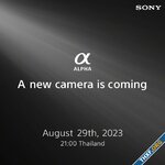 Sony เตรียมเปิดตัวกล้องใหม่ในวันที่ 29 สิงหาคม คาดเป็น A7cII และ A7cR