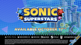 เกม Sonic Superstars จะวางจำหน่ายในวันที่ 17 ตุลาคมนี้