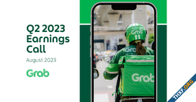 Grab รายงานผลประกอบการไตรมาส รายได้เติบโต 77% และขาดทุนลดลง