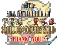 Final Fantasy Pixel Remaster ทำยอดขายทะลุ 3 ล้านชุดแล้ว