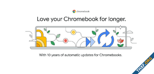 กูเกิลประกาศอัพเดต Chromebook ยาว 10 ปี