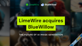 BlueWillow แพลตฟอร์มสร้างรูปภาพด้วย AI ขายกิจการให้ LimeWire อดีตแอปแชร์เพลงแบบ P2P