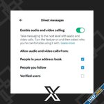 X เพิ่มฟีเจอร์ Audio Call - Video Call ไว้คอลหากันผ่าน DM