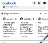 Threads เพิ่มตัวเลือกปิดไม่ให้นำโพสต์ไปแสดงที่ Facebook, Instagram แล้ว