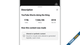 YouTube เตรียมขึ้นป้ายเตือนว่าเป็นคลิปปลอมสร้างด้วย AI, ผู้อัพโหลดคลิปต้องแจ้งก่อน