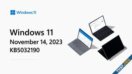 ไมโครซอฟท์ออก Patch Tuesday เดือนพฤศจิกายน 2023 รวม Windows 11 23H2 มาแล้ว