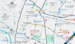 Google Maps เริ่มใช้ธีมสีแบบใหม่ในแผนที่ เปลี่ยนถนนสีเหลือง-ขาว เป็นสีเทา