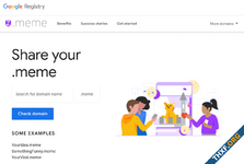 KnowYour.meme - กูเกิลเปิดให้จดโดเมนลงท้ายด้วย .meme แล้ว