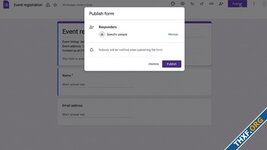 Google Forms เพิ่มตัวเลือก จำกัดการเข้าถึงแบบฟอร์มเป็นรายบุคคลแล้ว