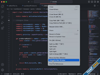 VS Code 1.85 สามารถแยกแท็บ Editor ออกเป็นหน้าต่างใหม่ได้แล้ว