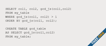 MySQL รองรับการรันโค้ด JavaScript จากในฐานข้อมูลโดยตรง ไม่ต้องย้ายข้อมูลก่อน