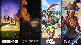 ไมโครซอฟท์นำเกมลง PS4, PS5, Switch ได้แก่ Pentiment, Hi-Fi Rush, Grounded, Sea of Thieves