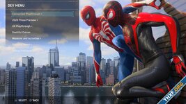 อัปเดตใหม่ของ Marvel’s Spider-Man 2 เผลอทำให้ผู้เล่นเข้าถึงเมนู Debug ได้ซะงั้น