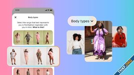 Pinterest เพิ่มฟิลเตอร์ Body Type ในผลการค้นหาเกี่ยวกับแฟชันและงานแต่งงาน รองรับความหลากหลายของผู้ใช้งาน