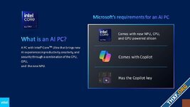 อินเทลเผยนิยาม AI PC ของไมโครซอฟท์ ต้องมีชิป NPU, คีย์บอร์ดต้องมีปุ่ม Copilot